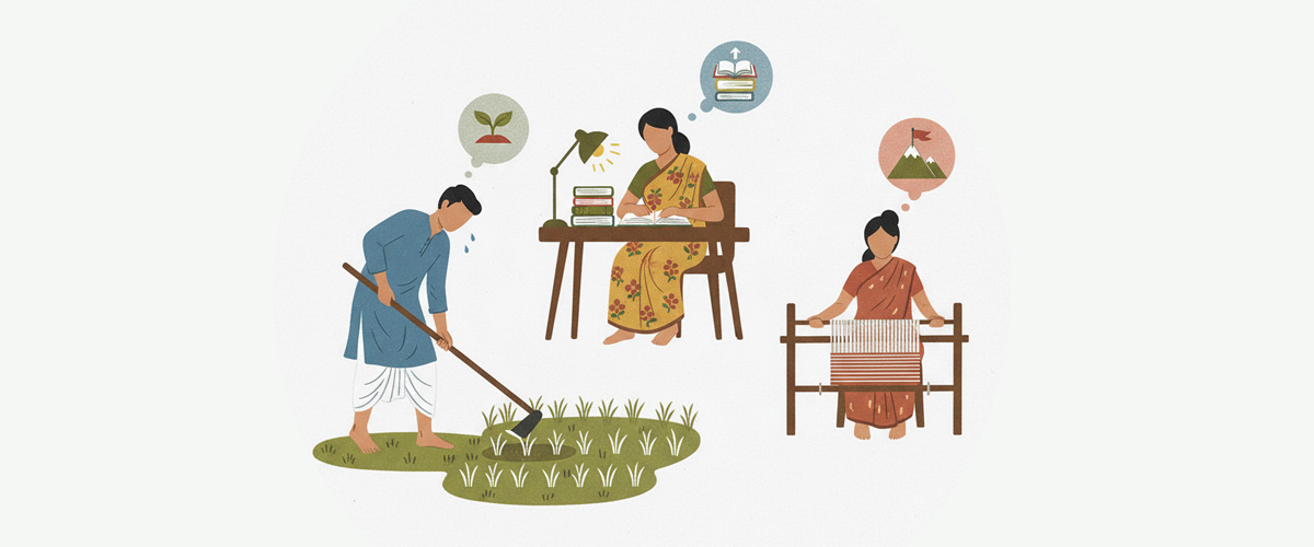 忍耐力と努力家